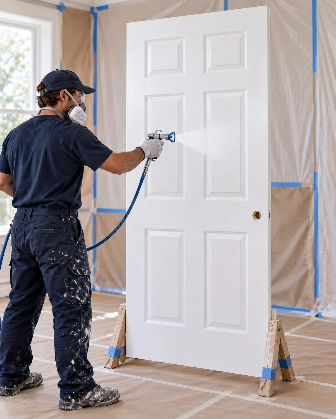 Spray Finishing for Doors, Trim and Millwork