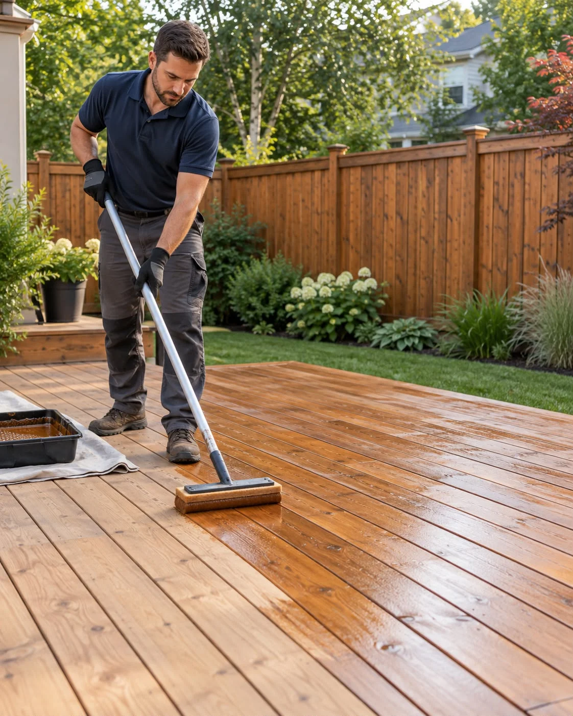 Deck and Fence Painting or Staining
