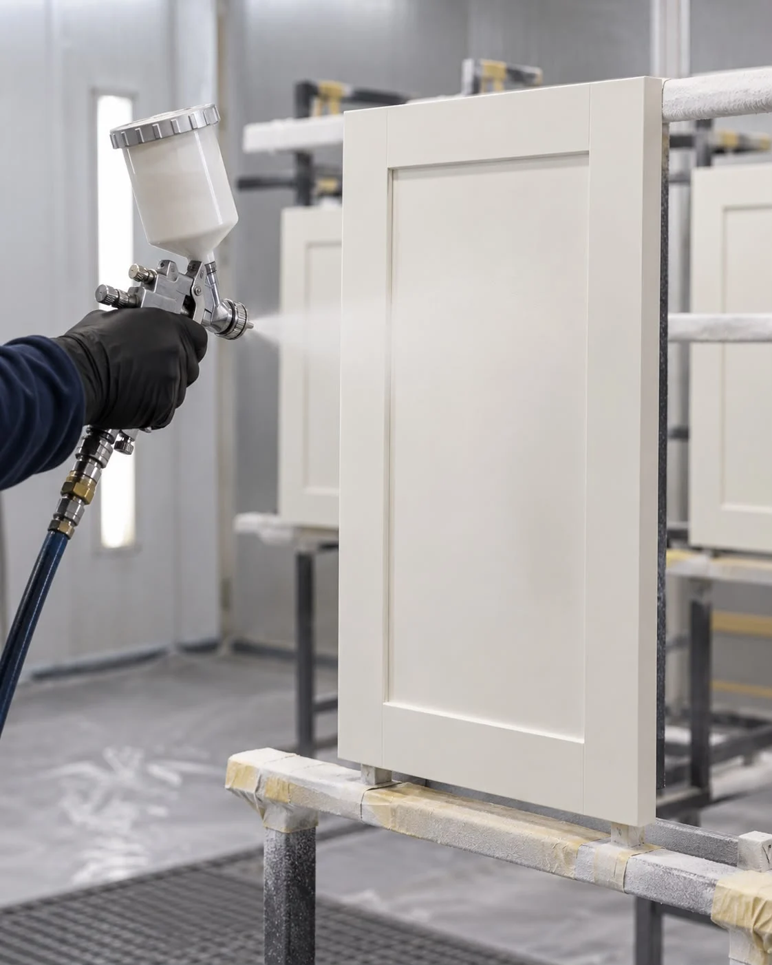 Professional Cabinet Spray Painting
