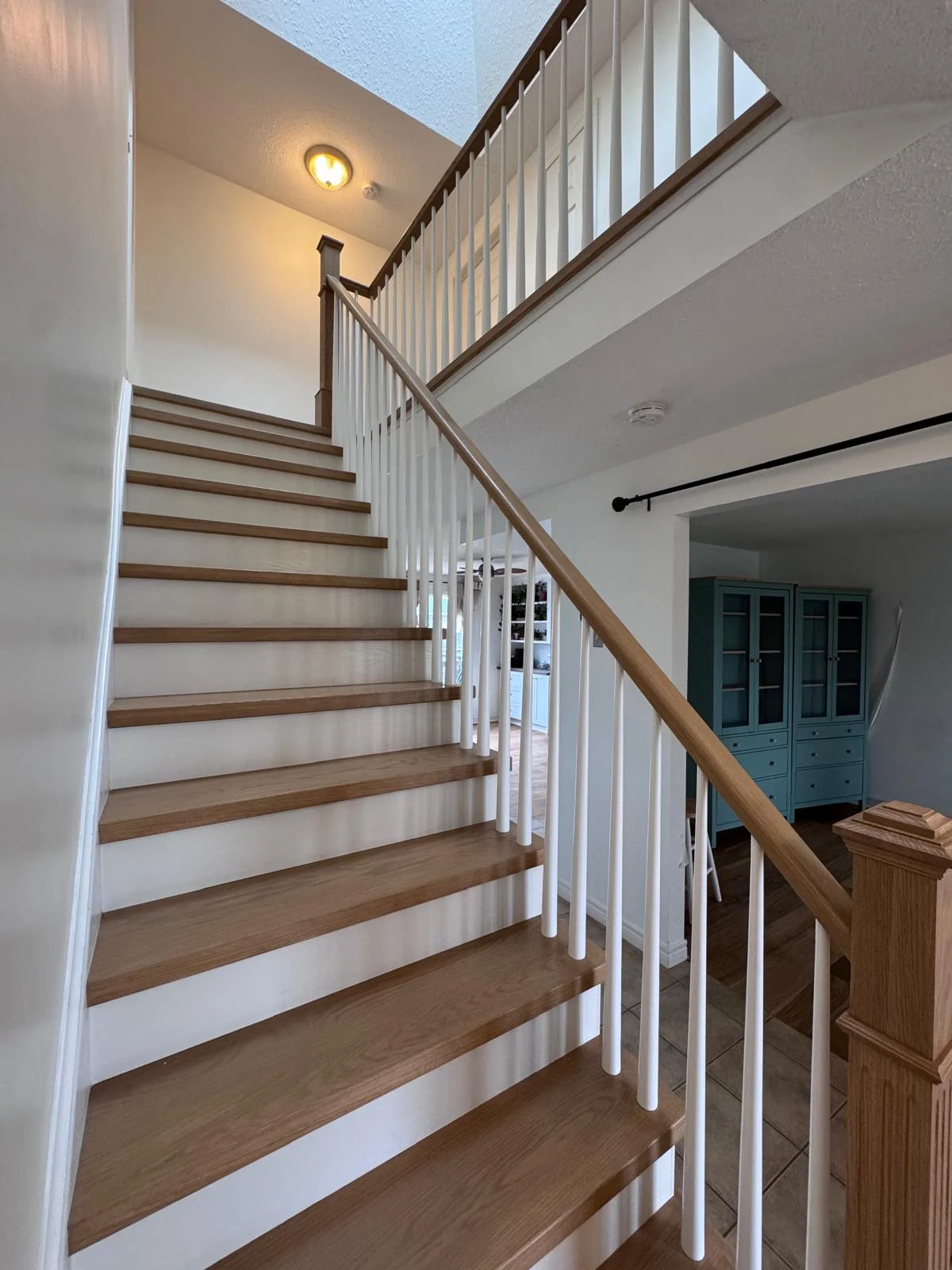 Risers, Treads, Railings and Spindles